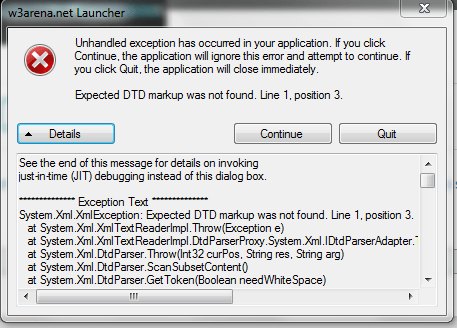Problem screenshot Скриншот проблемы