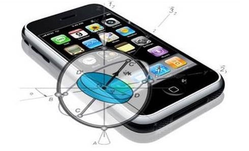 Gyro device in smartphone Устройство гироскоп в смартфоне