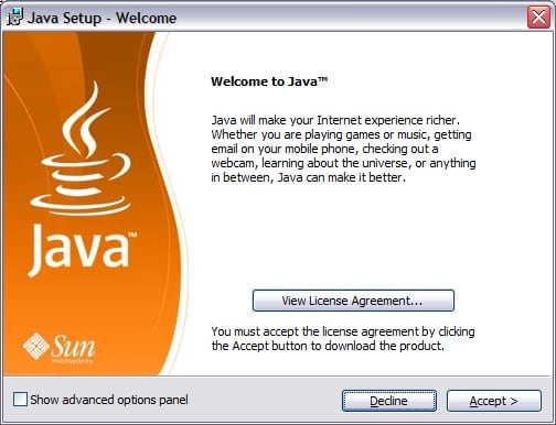 Java update Обновление Java