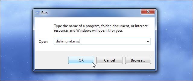 Enter diskmgmt.msc Вводим diskmgmt.msc