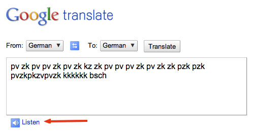 Voice the words through Google Translator Озвучиваем слова через Google Translator
