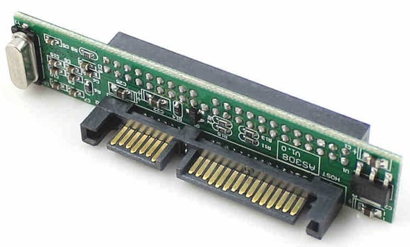 SATA pin connector Контактный разъём SATA