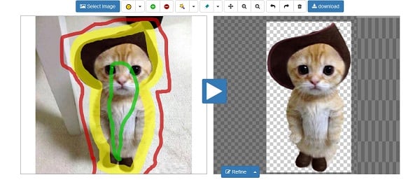 Making a transparent background with Online-Photoshop Делаем прозрачный фон с Online-Photoshop