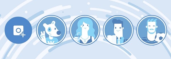 Characters in Vkontakte Персонажи во Вконтакте