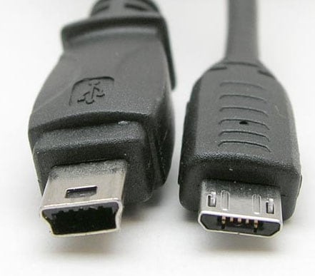 Differences between Mini USB and Micro USB Отличия между Mini USB и Micro USB