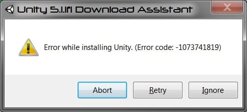 Screenshot - Error code: - 1073741819 Скриншот - Error code: - 1073741819