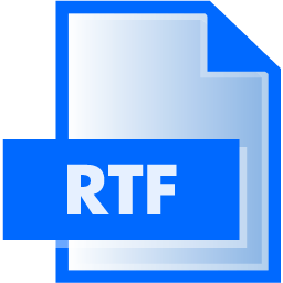 RTF extension Расширение RTF