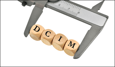 In some cases, the DCIM folder may become a large file. В некоторых случаях папка DCIM может превратиться в файл большого размера