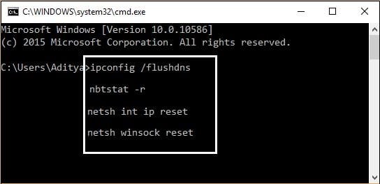 Execute the listed command set. Выполните перечисленный набор комманд