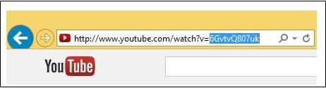 Roller ID on YouTube Идентификатор ролика на Ютуб