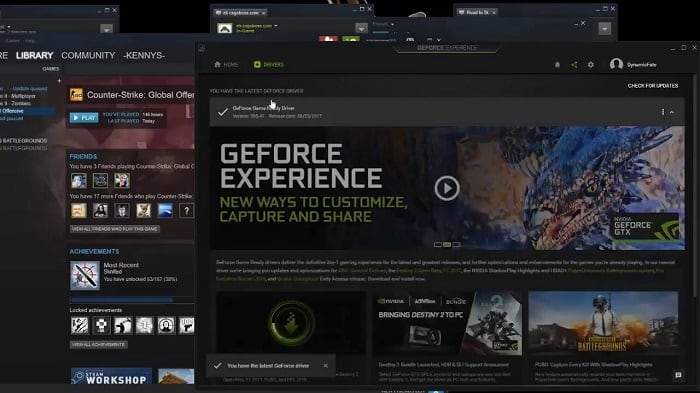 Geforce Experience app Приложение Geforce Experience
