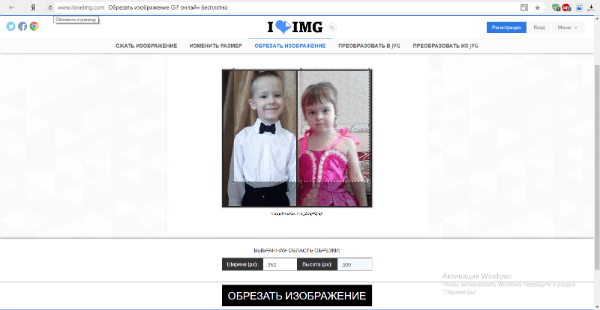 Use IloveIMG to remove unnecessary parts of the hyphal animation. Используем IloveIMG для удаления лишних частей гиф-анимации
