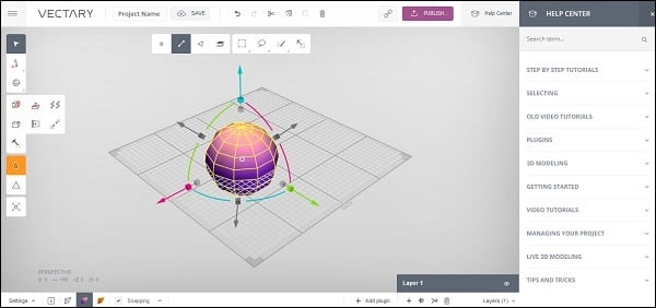 Create 3D models on vectary.com Создавайте 3Д-модели на vectary.com