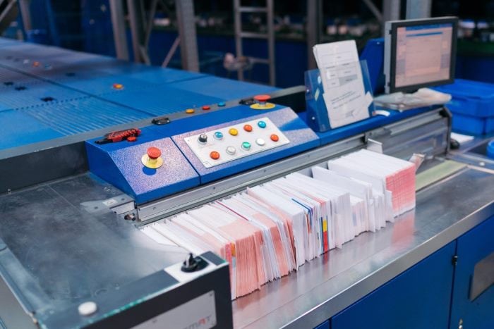 Shop sorting center Цех сортировочного центра
